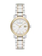 Burberry City Two-tone Stainless Steel Bracelet Watch/34mm