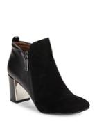 Donald J Pliner Coralie Suede And Leather Booties
