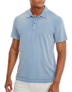 Kenneth Cole Textured Cotton Polo