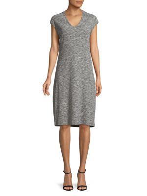 Ivanka Trump Cut-out Heathered Dress