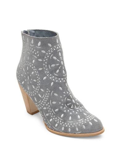 Matisse Springfield Suede Embroidered Booties