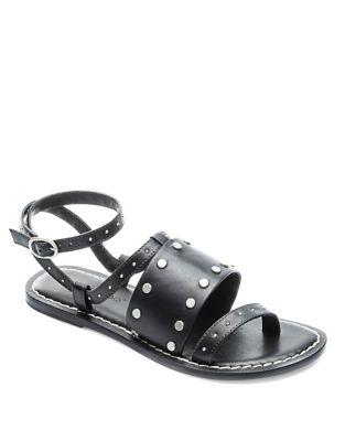 Bernardo Maisa Leather Ankle Strap Sandals