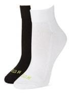 Hue 6-pack Quarter Top With Cushion Socks