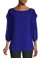 Calvin Klein Ruffle Sleeve Blouse