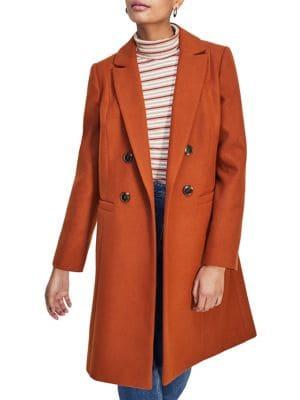 Miss Selfridge Double Breasted Coat