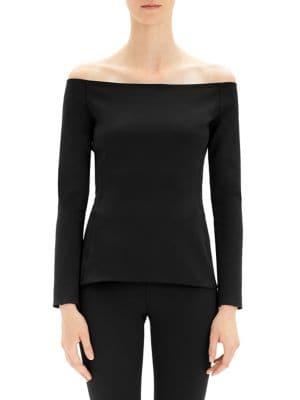 Theory Off-the-shoulder Top