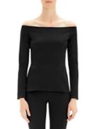 Theory Off-the-shoulder Top