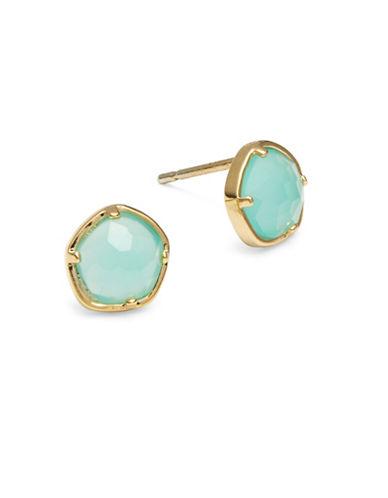 Tai Turquoise Stone Stud Earrings