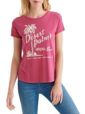 Lucky Brand Desert Palm Tee