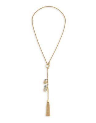 Jessica Simpson Crystal Y-necklace
