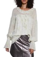 Walter Baker Aleisha Bell-sleeve Top