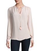 Ivanka Trump Embroidery-accented Top