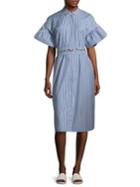 Weekend Max Mara Orfeo Flutter Sleeve Dress