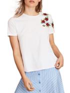 Brooks Brothers Red Fleece Embroidered Short Sleeve Top