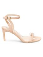 Nanette Lepore Brooklyn Faux-leather Lucite Sandals