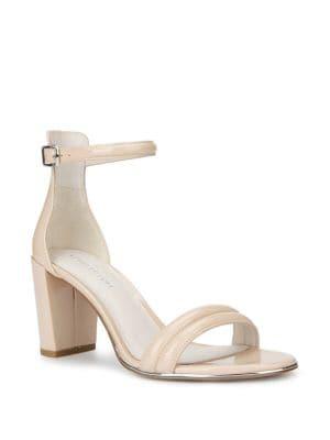 Kenneth Cole New York Lex Patent Leather Ankle-strap Sandals