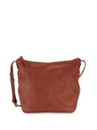 American Leather Co. Dayton Tooled Leather Crossbody Bag