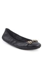 Me Too Olympia Metal Ornamented Ballet Flats