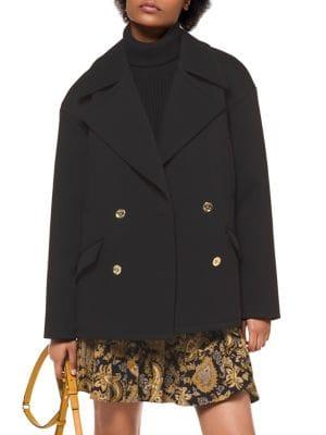 Michael Michael Kors Short A-line Peacoat
