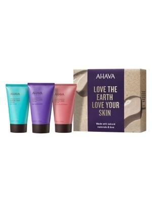 Ahava Love The Earth Love The Skin 3-piece Mineral Hand Cream Set