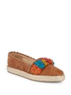 Sam Edelman Issa Suede Pom Pom Espadrilles