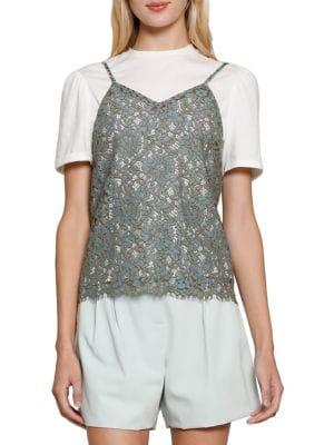 Walter Baker Danita Lace Tank Top