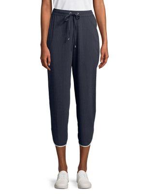 Ivanka Trump Striped Ankle Pants