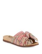 Sam Edelman Striped Slip-on Sandals
