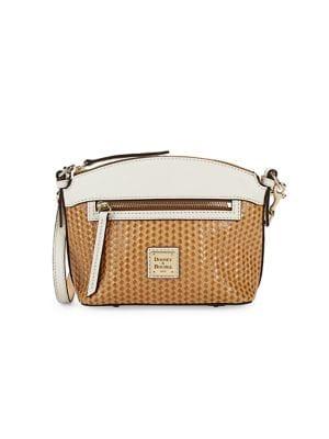 Dooney & Bourke Beacon Woven Leather Dome Crossbody