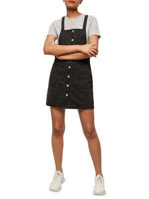 Miss Selfridge Cotton Pinafore Dress