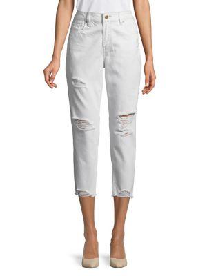 Habitual High-rise Ripped Boyfriend Jeans