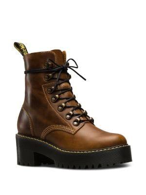 Dr. Martens Sanguine Leona Leather Booties
