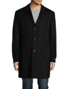 Black Brown Long Sleeve Coat