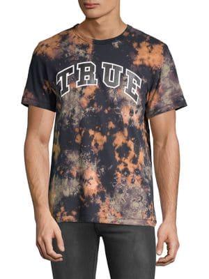 True Religion Arched Logo Cotton Tee