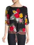 Dorothy Perkins Floral Hem Top