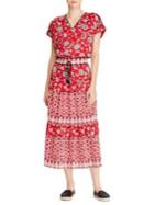 Lauren Ralph Lauren Floral Cotton Blouson Dress