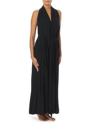 Vince Camuto Wrap Maxi Coverup Dress