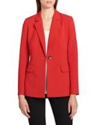 Donna Karan Vibrant Buttoned Blazer