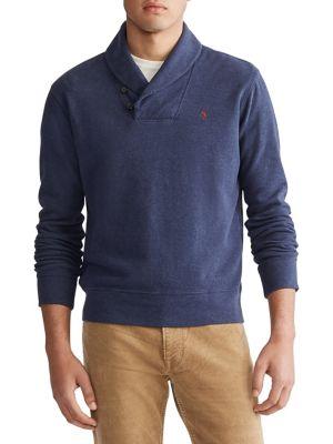 Polo Ralph Lauren Interlock Shawl Pullover