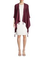 Vince Camuto Tassel Open-front Cardigan