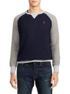 Polo Ralph Lauren Color-blocked Cotton Sweater