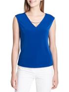 Calvin Klein Sleeveless V-neck Top