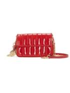 Vince Camuto Mini Keely Quilted Patent Faux Leather Crossbody Bag