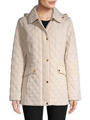 Jones New York Quilted Long-sleeve Jacket