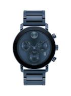 Movado Bolt Stainless Steel Bracelet Chronograph Watch