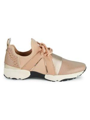 Carvela Lamar Embellished Lace-up Sneakers