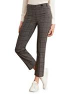 Brooks Brothers Red Fleece Printed Wool-blend Cropped Trousers