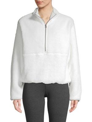 Core Life Textured Quarter-zip Jacket