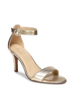 Naturalizer Kinsley Metallic Leather Sandals