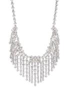Givenchy Swarovski Crystal Fringe Collar Necklace